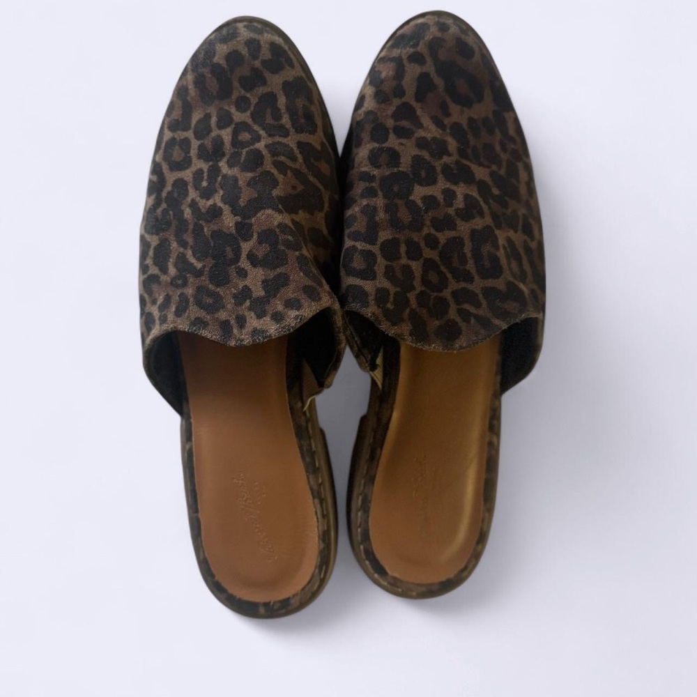 Leopard Print Women's Slip-On Shoes